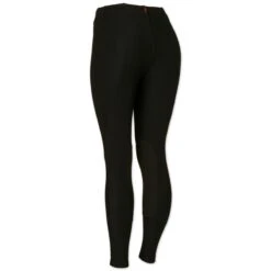 Kerrits Microcord Knee Patch Tight -Lemieux Store 12538 black backright