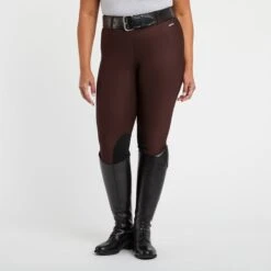 Kerrits Microcord Knee Patch Tight - Clearance! -Lemieux Store 12538 espresso 1