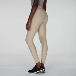 Kerrits Microcord Knee Patch Tight -Lemieux Store 12538 sand bom 1356