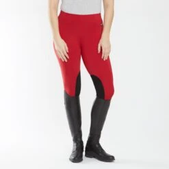 Kerrits Flow Rise Performance Tight -Lemieux Store 13544 ruby 1