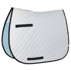 Lettia COOLMAX® ProSeries Dressage Pad -Lemieux Store 16417 whiteblack