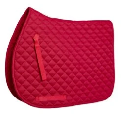 SmartPak Classic Medium Diamond AP Saddle Pad -Lemieux Store 19496 red 2