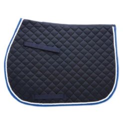 SmartPak Deluxe Medium Diamond AP Saddle Pad -Lemieux Store 19502 navy royal