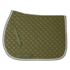 SmartPak Deluxe Medium Diamond AP Saddle Pad -Lemieux Store 19502 oakmosswarmgrey 5915