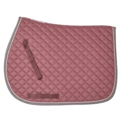 SmartPak Deluxe Medium Diamond AP Saddle Pad -Lemieux Store 19502 rosewoodwarmgrey5880