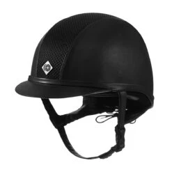 Charles Owen AYR8 Plus Leather Look Helmet