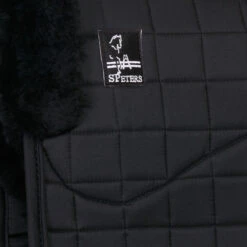 Professional's Choice Steffen Peters SMx Luxury Shearling Pad -Lemieux Store 20598 black detail