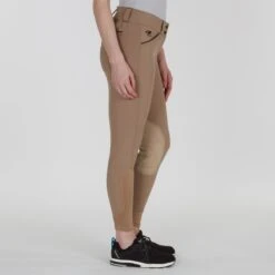 Piper Original Low-Rise Breeches By SmartPak - Knee Patch -Lemieux Store 20947 tanblack 0527