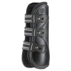 EquiFit D-Teq Open Front Boots -Lemieux Store 21386 blackostrich 2