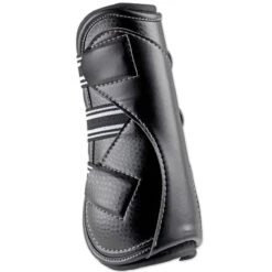 EquiFit D-Teq Open Front Boots -Lemieux Store 21386 blackostrich inside