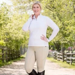 Kerrits Ice Fil Full Seat Tech Tight -Lemieux Store 21564 wht 21571 tan plus 4