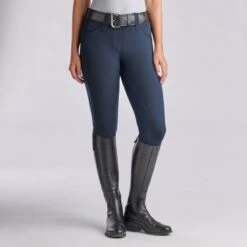 Piper Classic Low-Rise Breeches By SmartPak - Full Seat -Lemieux Store 22487 navy 7392