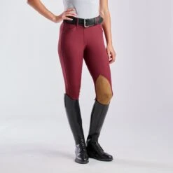 RJ Classics Gulf Knee Patch Breech - Clearance! -Lemieux Store 22934 tawny port 6501