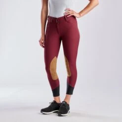 RJ Classics Gulf Knee Patch Breech - Clearance! -Lemieux Store 22934 tawny port 6503