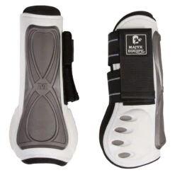Majyk Equipe Infinity Vented Tendon Jump Boot - Front -Lemieux Store 23532 white pair