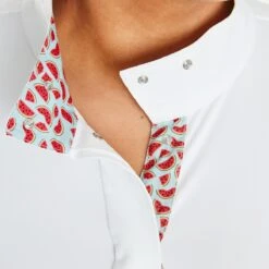 Piper Long Sleeve Show Shirt By SmartPak - Clearance! -Lemieux Store 23986 watermelons 25615