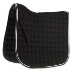 SmartPak Deluxe Octagon & Diamond Dressage Saddle Pad 12 SmartPak Deluxe Octagon & Diamond Dressage Saddle Pad -Lemieux Store 24136 black 2