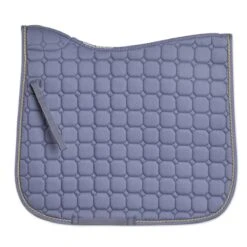 SmartPak Deluxe Octagon & Diamond Dressage Saddle Pad 17 SmartPak Deluxe Octagon & Diamond Dressage Saddle Pad -Lemieux Store 24136 waterlilygoldsilver 15885