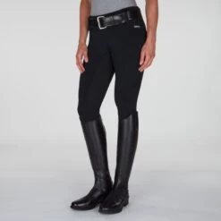 Kerrits Sit Tight Windpro Full Seat Breech -Lemieux Store 24656 black bom 0554