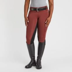 Kerrits Sit Tight Windpro Full Seat Breech - Clearance! -Lemieux Store 24656 mahogany 1