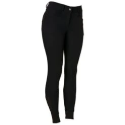 Hadley Mid-Rise Breeches By SmartPak - Full Seat 30 Hadley Mid-Rise Breeches By SmartPak - Full Seat -Lemieux Store 24690 black frontright