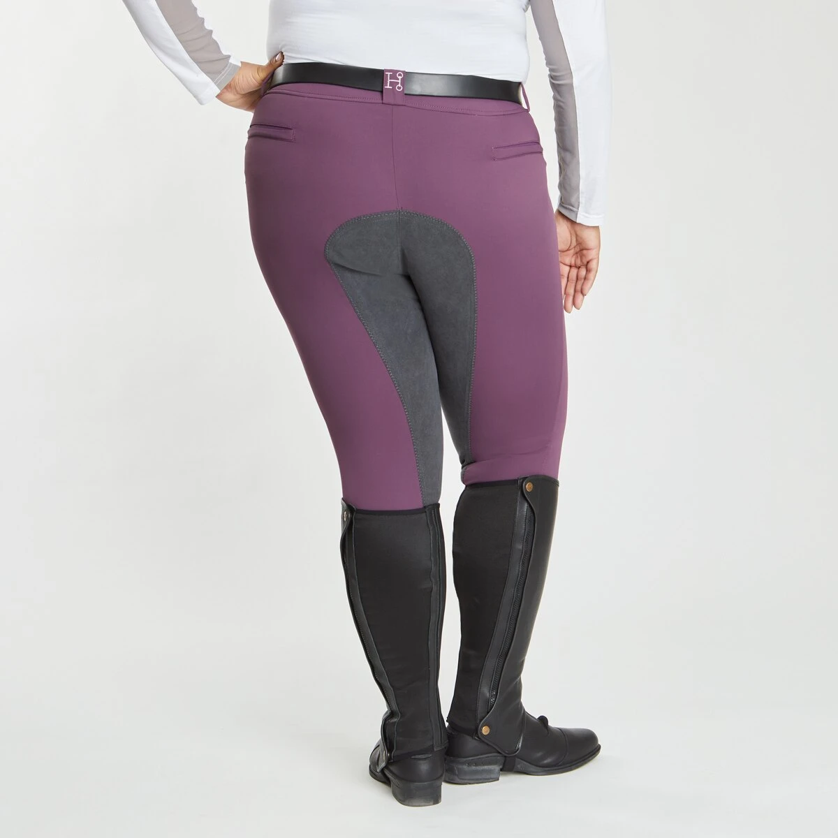 Hadley Mid-Rise Breeches By SmartPak - Full Seat - Clearance! 3 Hadley Mid-Rise Breeches By SmartPak - Full Seat - Clearance! - Image 3