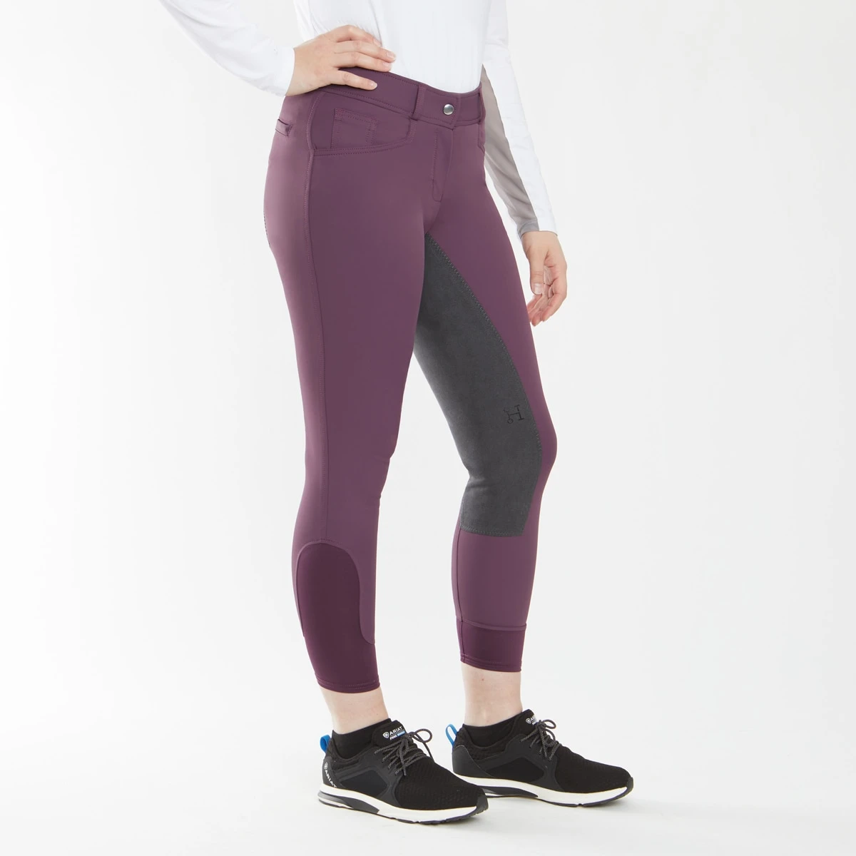 Hadley Mid-Rise Breeches By SmartPak - Full Seat - Clearance! 1 Hadley Mid-Rise Breeches By SmartPak - Full Seat - Clearance!