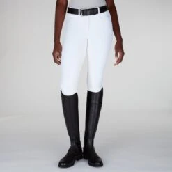 Hadley Mid-Rise Breeches By SmartPak - Full Seat 24 Hadley Mid-Rise Breeches By SmartPak - Full Seat -Lemieux Store 24690 white bom 0252