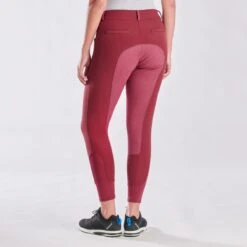 Piper Winter Softshell Breeches By SmartPak - Full Seat - Clearance! -Lemieux Store 24846 merlot 8398