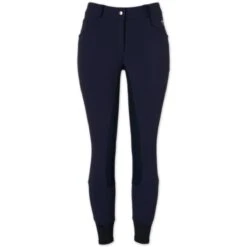 Piper Winter Softshell Breeches By SmartPak - Full Seat - Clearance! -Lemieux Store 24846 navy front