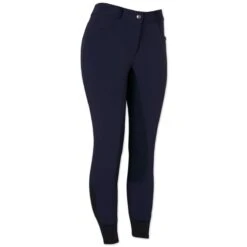 Piper Winter Softshell Breeches By SmartPak - Full Seat - Clearance! -Lemieux Store 24846 navy frontright