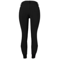 Piper Winter Softshell Breeches By SmartPak - Knee Patch - Clearance! -Lemieux Store 24847 black back