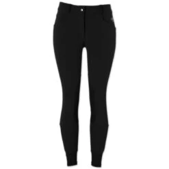 Piper Winter Softshell Breeches By SmartPak - Knee Patch - Clearance! -Lemieux Store 24847 black front