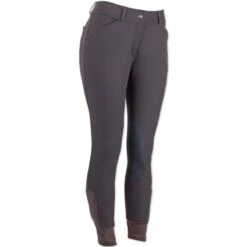Piper Winter Softshell Breeches By SmartPak - Knee Patch - Clearance! -Lemieux Store 24847 charcoal right