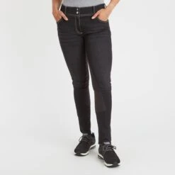 Goode Rider Equestrian Jean Full Seat Breech -Lemieux Store 24849 blackdenim 12497