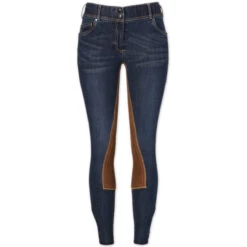 Goode Rider Equestrian Jean Full Seat Breech -Lemieux Store 24849 vintagewash front