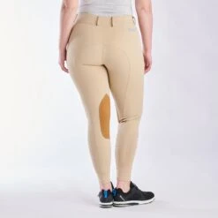 Piper Classic Show Low-Rise Breeches By SmartPak - Knee Patch -Lemieux Store 25633 tan tan patch 3334