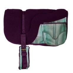 Kensington Fleece Bareback Pad With Pockets -Lemieux Store 26649 imperialjade 1