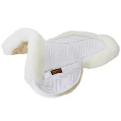 Fleeceworks Classic Sheepskin Half Pad With Rolled Edge
