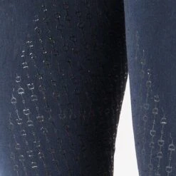 Horze Daniela Women's Silicone Full Seat Breeches -Lemieux Store 28936 navy dt 1