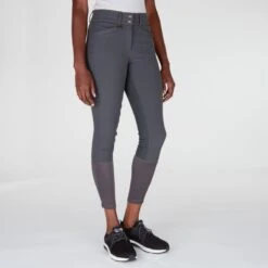 Ovation Ladies Celebrity Slim Secret Classic Full Seat Breech -Lemieux Store 29217 charcoal bom 0593