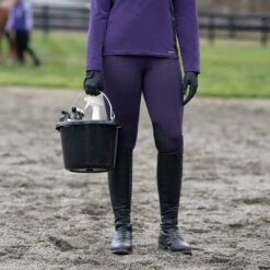 Kerrits Girls Fleece Lite II Riding Tight -Lemieux Store 30442 huckleberryherringbone 3