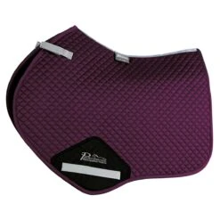 Shires Synthetic Suede Jumping Pad -Lemieux Store 31107 plum