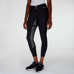 Kerrits Petite Crossover II Full Seat Breech -Lemieux Store 31339 black 4 1