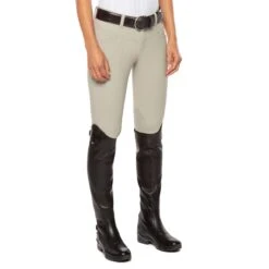 Kerrits Petite Crossover II Full Seat Breech -Lemieux Store 31339 sand front 1