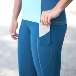 Kerrits Freestyle Performance Tight -Lemieux Store 31341 lagoontopaz l3