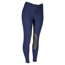Kerrits Petite Crossover II Knee Patch Breech -Lemieux Store 31342 navy right 1