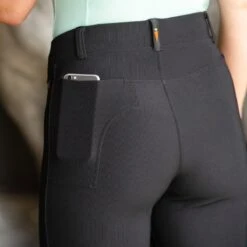 Kerrits Microcord Bootcut Tight - Extended Knee Patch 9 Kerrits Microcord Bootcut Tight - Extended Knee Patch -Lemieux Store 31381 black lifestyle 1