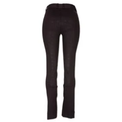 Piper Knit Mid-Rise Boot Cut Breeches By SmartPak - Full Seat -Lemieux Store 31464 black back