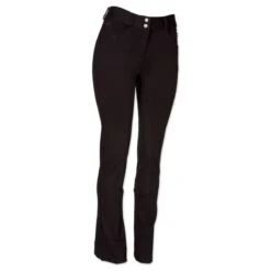 Piper Knit Mid-Rise Boot Cut Breeches By SmartPak - Full Seat -Lemieux Store 31464 black right